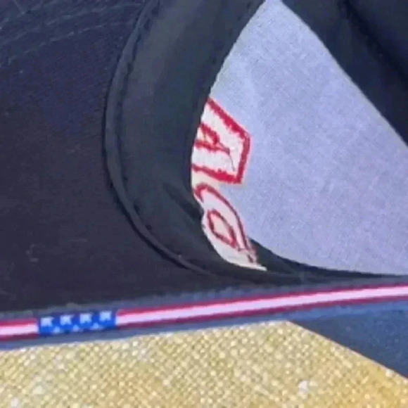 National rifle Assoc Stand And Fight Hat Black And Red Adjustable Strap Back Cap - Picture 12 of 12